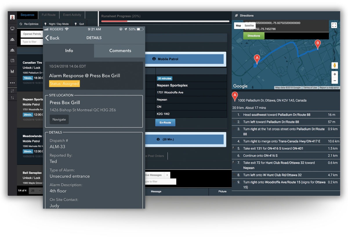 Mobile Patrol Guard Patrol Management System